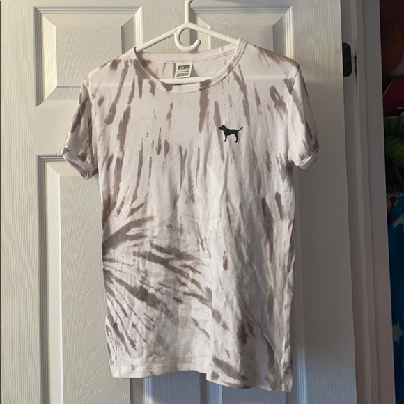 PINK tie dye t-shirt - Picture 1 of 3